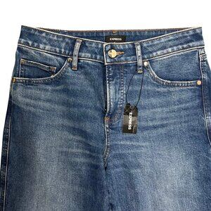 NWT Express 90’s Ankle Boot Mid Rise Denim Jeans  Women’s Sz 4